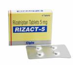 Rizact 5 mg (4 pills)