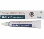 Acivir Eye Ointment 3% (1 tube)